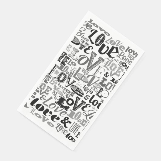 Liefde 3 servet (Hoek)