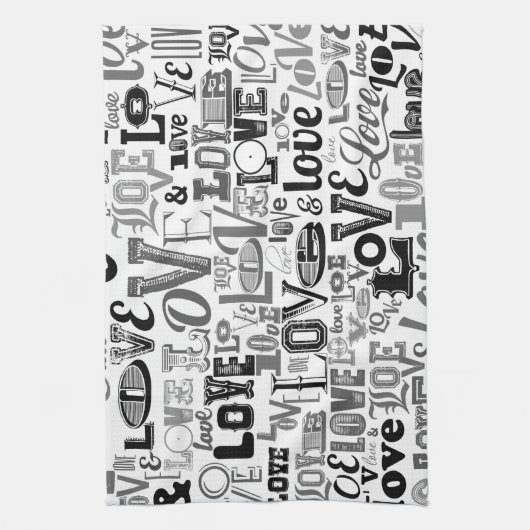 Liefde 3 theedoek (Verticaal)
