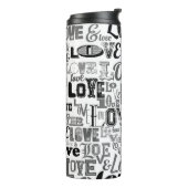 Liefde 3 thermosbeker (Gedraaid links)