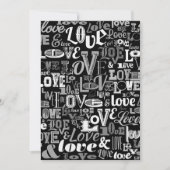 Liefde 4 bedankkaart (Voorkant)