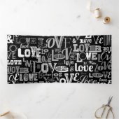 Liefde 4 drieluik wenskaart (Binnen)