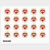 Liefde 4 Ever Locket Stickers (Vel)
