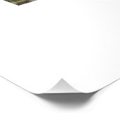 Liefde 4 foto eenvoudig modern persoonlijk cadeau perfect poster (Hoek)