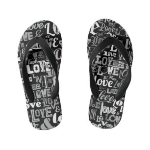 Liefde 4 kinder teenslippers