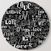 Liefde 4 ronde button 6,0 cm (Voorkant)