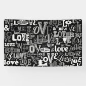 Liefde 4 spandoek (Horizontaal)