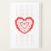 LIEFDE 5.5x8.5 Spiraalvormig Notitieboek (Achterkant)