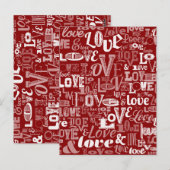 Liefde 5 briefkaart (Voorkant / Achterkant)