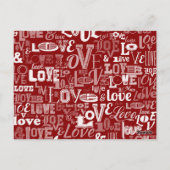 Liefde 5 briefkaart (Achterkant)