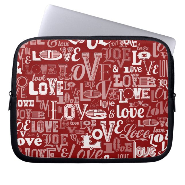 Liefde 5 laptop sleeve (Voorkant)