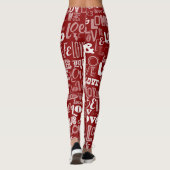 Liefde 5 leggings (Achterkant)