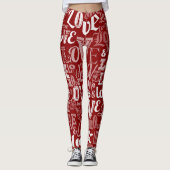 Liefde 5 leggings (Voorkant)