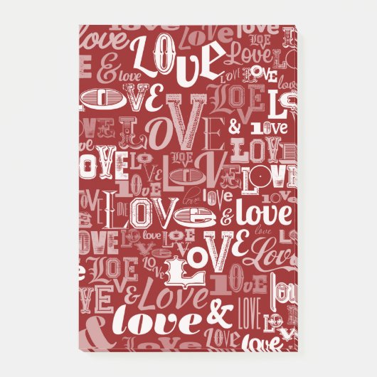 Liefde 5 post-it® notes (Voorkant)