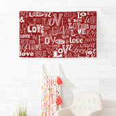 Liefde 5 spandoek (Insitu)