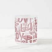 Liefde 6 matglas koffiemok (Center)