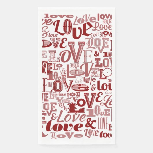 Liefde 6 servet (Voorkant)