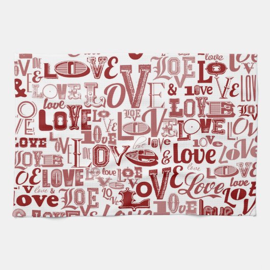 Liefde 6 theedoek (Horizontaal)