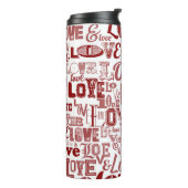 Liefde 6 thermosbeker (Gedraaid links)