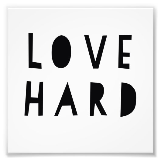 Liefde, 6 x 6 inch, Kodak Pro-fotopapier (Satin) Foto Afdruk (Voorkant)