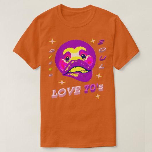 Liefde 70's t-shirt (Design voorkant)