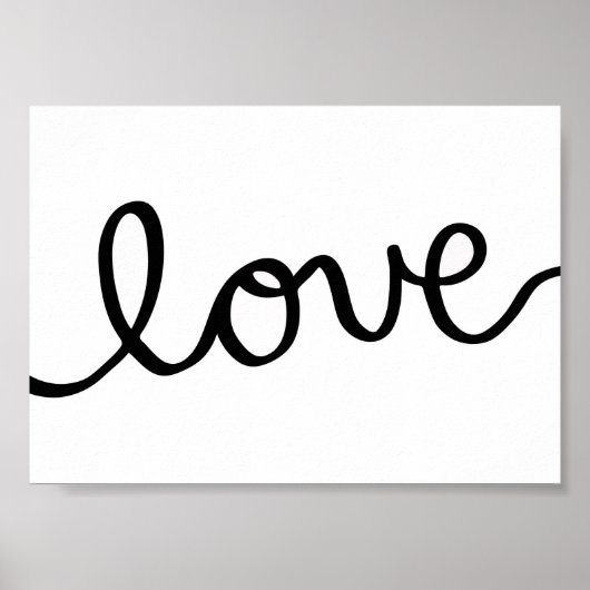 liefde - 7 x 5 inch - kunstmatig poster (Voorkant)