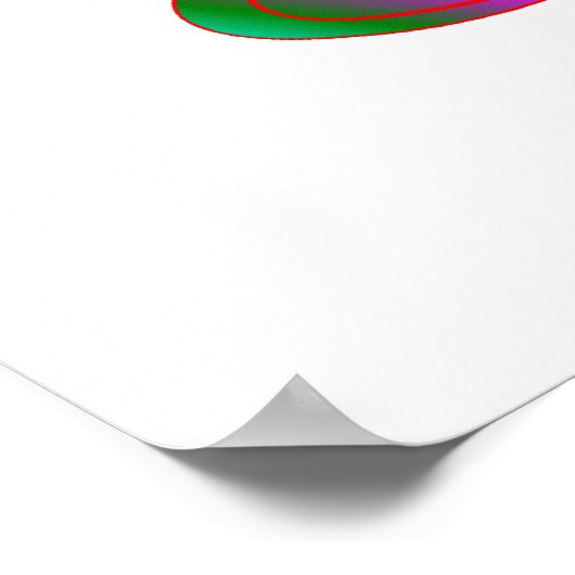 Liefde 80s Poster (Hoek)