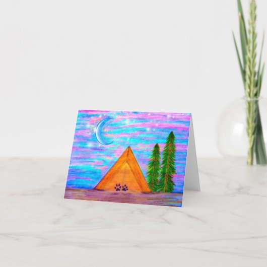 Liefde aan de Maan en de Rug Kaart (Voorkant)