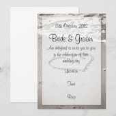 Liefde aan de wal (bruine toon) kaart (Voorkant / Achterkant)