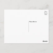 Liefde, aan je denken, Miss You, Wedding Briefkaart (Achterkant)