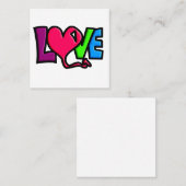 Liefde Aanbevelingskaartje (Voorkant / Achterkant)