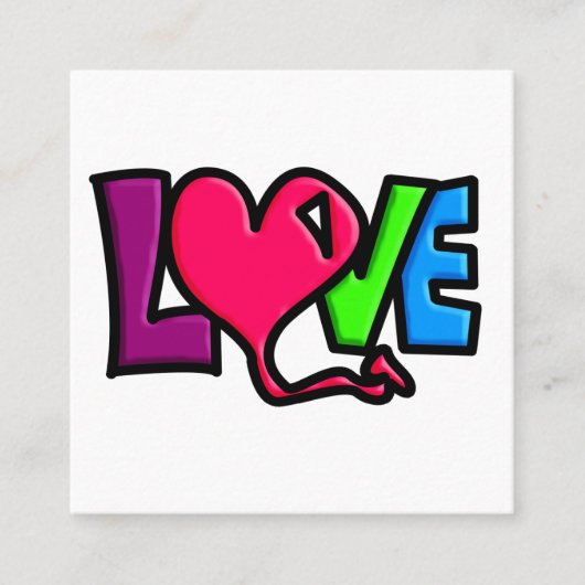 Liefde Aanbevelingskaartje (Voorkant)