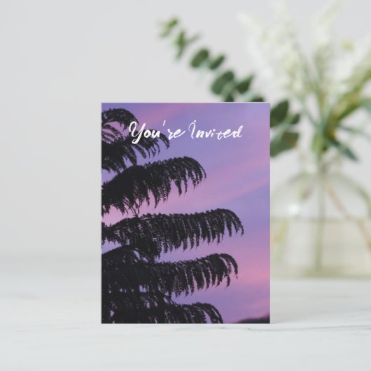 Liefde Aankondigingskaart (Staand voorkant)