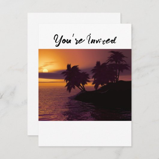 Liefde Aankondigingskaart (Voorkant / Achterkant)