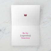 Liefde aanvankelijk het Waarnemen Feestdagen Kaart (Binnen)