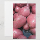Liefde aardappelen briefpapier (Voorkant / Achterkant)