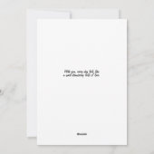 Liefde aardbeienkaart voor liefhebbers feestdagenkaart (Achterkant)