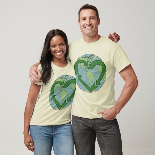 Liefde Aarde - Recyclen! T-shirt (Unisex)