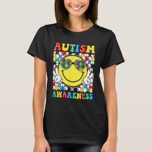 Liefde Accepteer Begrijp Autisme Bewustzijn Onders T-shirt