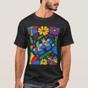 Liefde accepteren begrijpen autisme bewustzijn dag t-shirt