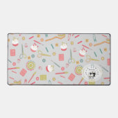 Liefde Accessoires grijs naaien Bureaumat (Voorkant)