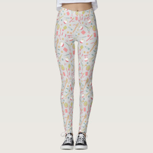 Liefde Accessoires grijs naaien Leggings