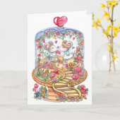 Liefde afnemen kaart (Gele Bloem)