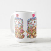 Liefde afnemen koffiemok (Voorkant links)