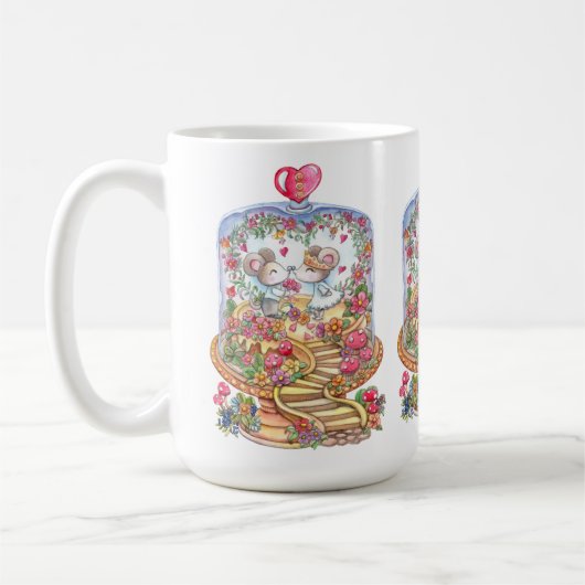 Liefde afnemen koffiemok (Links)