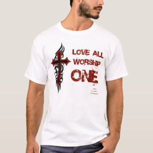 Liefde alle eer één t-shirt