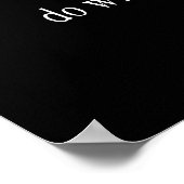 Liefde Alle vertrouwen Weinig verkeerd Geen Shakes Poster (Hoek)