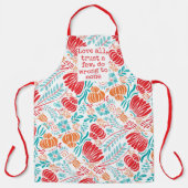 Liefde allemaal, vertrouw op een paar, doe verkeer schort (Voorkant)