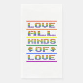 Liefde Allerlei Liefde Servet (Voorkant)