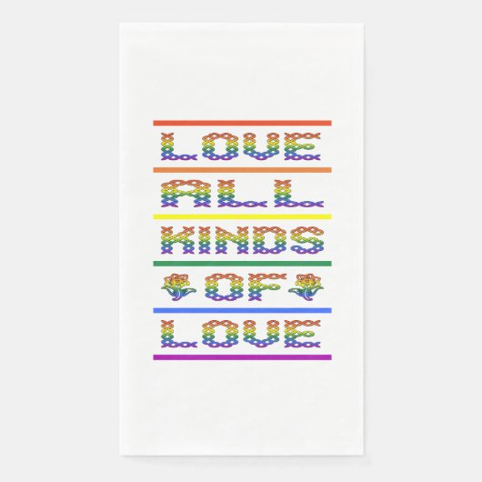 Liefde Allerlei Liefde Servet (Voorkant)