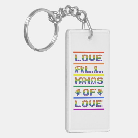 Liefde Allerlei Liefde Sleutelhanger (Voorkant Links)